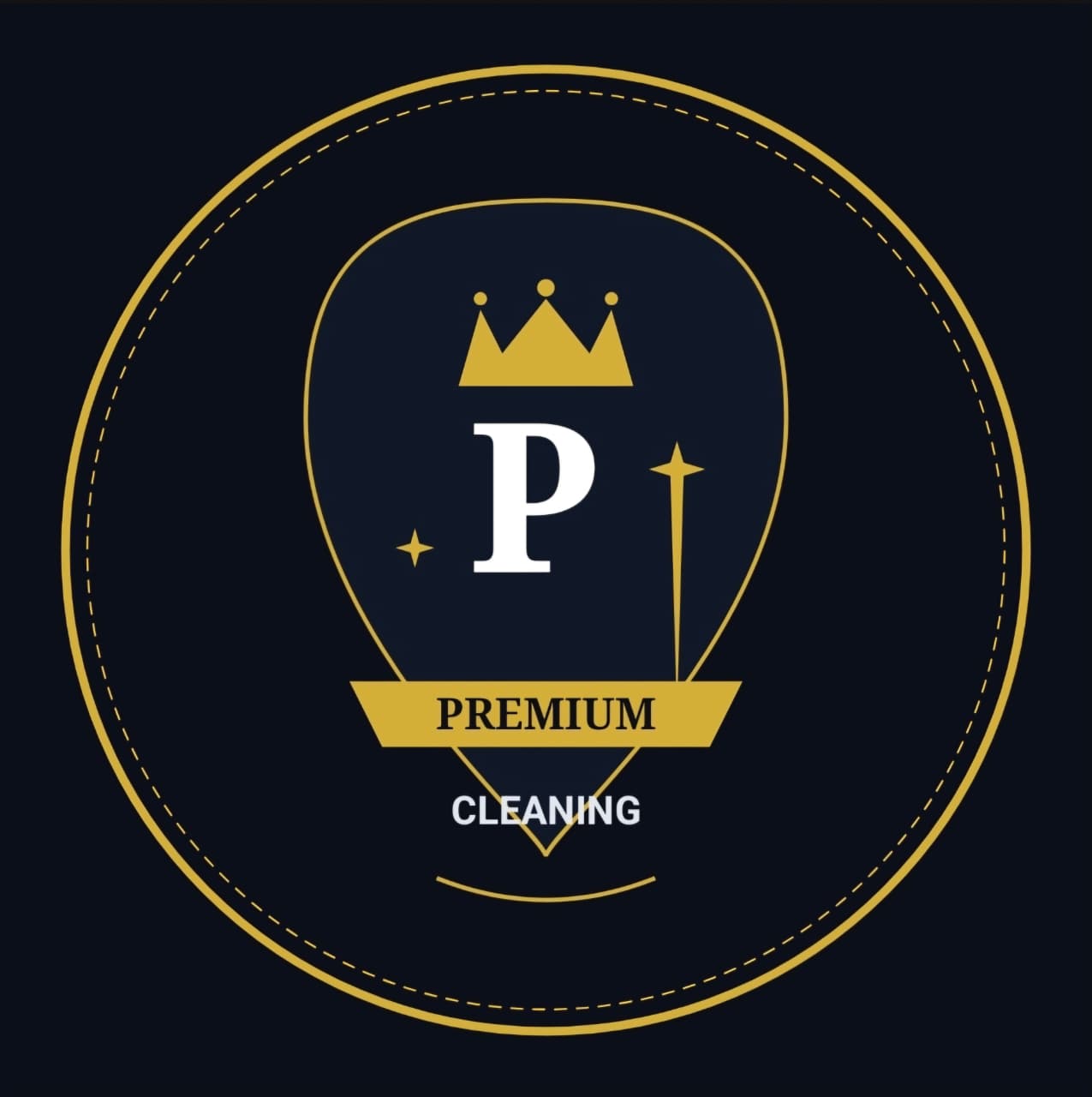 Premium Cleaning Logo